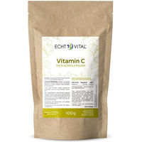 Produktbild von Echt Vital Vitamin C Pulver mit Acerola und Hagebutte 1000 mg