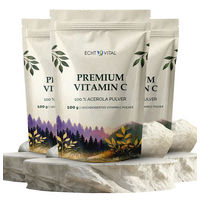 Produktbild von ECHT VITAL Vitamin C Pulver mit Acerola und Hagebutte natürlich