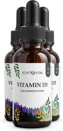 Echt Vital Vitamin D3 Tropfen vegan und vegetarisch – Bild 1 von 2