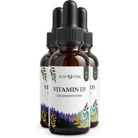 Produktbild von Echt Vital Vitamin D3 Tropfen vegan und vegetarisch