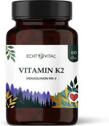Echt Vital Vitamin K2 MK-7 Kapseln – Bild 1 von 3