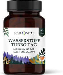 Echt Vital Wasserstoff Turbo Tag Mineralstoff-Komplex Kapseln vegan ohne Zusatzstoffe – Bild 1 von 3