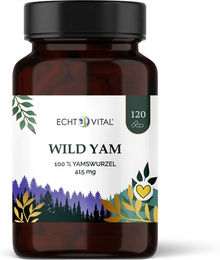 Echt Vital Wild Yam Kapseln vegan – Bild 1 von 4