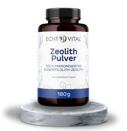 ECHT VITAL Zeolith Pulver 180 g – Bild 1 von 1