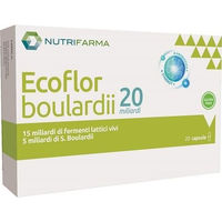 Produktbild von ECOFLOR BOULARDII von AQUA VIVA Srl mit 20 Milliarden KBE in Kapseln, 20 Stück