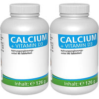 Produktbild von EDER Health Nutrition Calcium + Vitamin D3 Tabletten 180 Stück