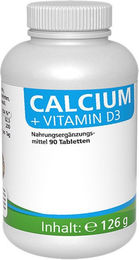 EDER Health Nutrition Calcium + Vitamin D3 Tabletten 500 mg – Bild 1 von 1