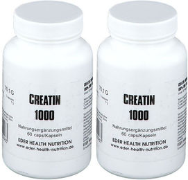 Eder Health Nutrition Creatin 1000 Monohydrat Kapseln – Bild 1 von 1