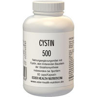 Produktbild von EDER Health Nutrition Cystin 500 mg Kapseln 60 Stück