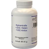 Produktbild von Eder Health Nutrition Katzenkralle Kapseln mit Zink, Selen und Vitamin C