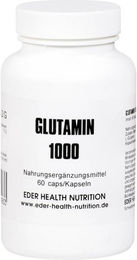 Eder Health Nutrition L-Glutamin 1000 mg Kapseln 60 Stück – Bild 1 von 1