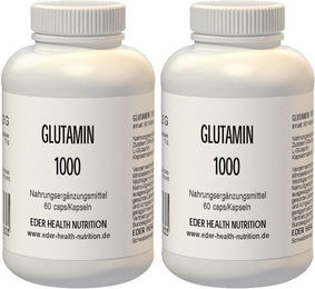 Eder Health Nutrition L-Glutamin Kapseln 1000 Stück – Bild 1 von 1