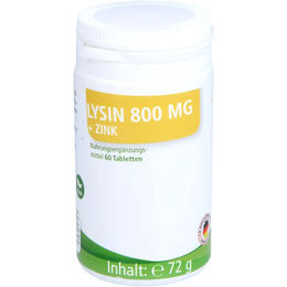 Eder Health Nutrition L-Lysin und Zink Tabletten 60 Stück – Bild 1 von 1