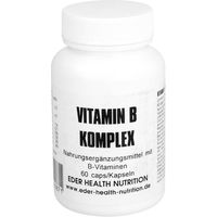 Produktbild von Eder Health Nutrition Vitamin B Komplex Kapseln 60 Stück