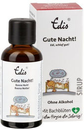 Edis Gute Nacht Bio Bachblüten Sirup alkoholfrei – Bild 1 von 2