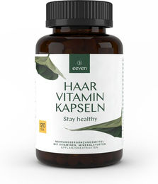 EEVEN Haar Vitamine Kapseln mit Zink, Biotin und Selen ohne Zusatzstoffe – Bild 1 von 2