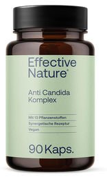 Effective Nature Anti Candida Komplex Kräuter-Komplex Kapseln vegan glutenfrei 90 Stück – Bild 1 von 2