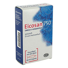 EICOSAN 750 Omega-3 Konzentrat Weichkapseln 60 Stück – Bild 1 von 1