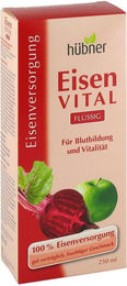 Eisen Vital mibe Eisen Gluconat Flüssig 250 ml – Bild 1 von 6