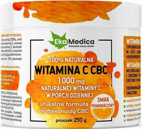 Ekamedica Vitamin C Bioflavonoide Orange Bio Pulver 250 g – Bild 1 von 1