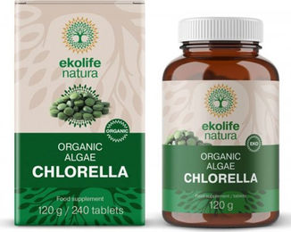 Ekolife Natura Chlorella Algen aus biologischem Anbau Tabletten – Bild 1 von 1