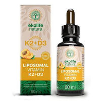Produktbild von EKOLIFE NATURA Liposomales Vitamin K2 + D3 60 ml Flüssigkeit