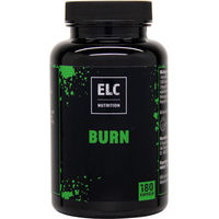 Produktbild von ELC Nutrition Burn Kapseln mit Garcinia Extrakt und Ascorbinsäure vegan 180 Stück