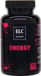 ELC Nutrition Energy Kapseln mit Guarana vegan 180 Stück – Bild 1 von 2