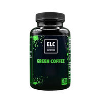 Produktbild von ELC Nutrition Green Coffee Extrakt Kapseln Vegan Glutenfrei Laktosefrei 180 Kapseln