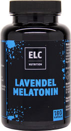 ELC Nutrition Melatonin mit Lavendel und Melissenblatt Vegan 180 Kapseln – Bild 1 von 1