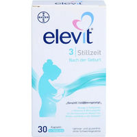 Produktbild von Elevit 3 Stillzeit Weichkapseln für Schwangere und Stillende laktosefrei und glutenfrei 30 Stück