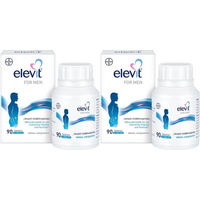 Produktbild von Elevit FOR MEN Nahrungsergänzung Tabletten für Männer laktosefrei und glutenfrei 180 Stück