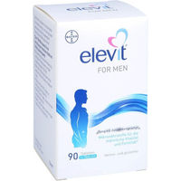 Produktbild von Elevit For Men Tabletten 90 Stück laktosefrei und glutenfrei