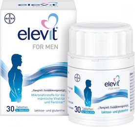 Elevit FOR MEN Tabletten für Männer laktosefrei und glutenfrei 30 Stück – Bild 1 von 1