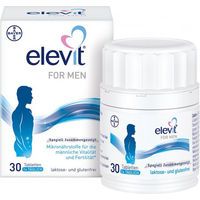 Produktbild von Elevit FOR MEN Tabletten für Männer laktosefrei und glutenfrei 30 Stück