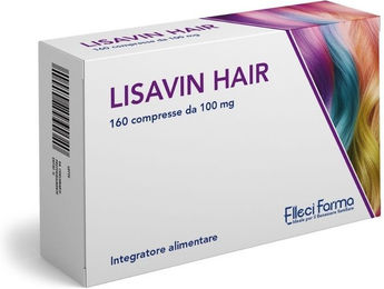 Elleci Farma Lisavin Hair Tabletten mit Biotin, Keratin, Zink und Schachtelhalm Extrakt glutenfrei – Bild 1 von 1