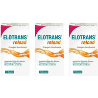 Produktbild von Elotrans Elektrolyt-Pulver Orange vegan glutenfrei laktosefrei für Sportler