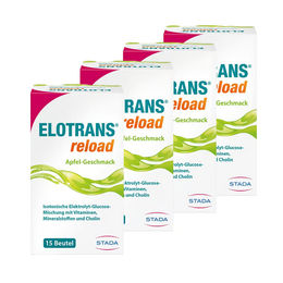 Elotrans Reload Apfel Pulver 4er Set vegan glutenfrei laktosefrei – Bild 1 von 1