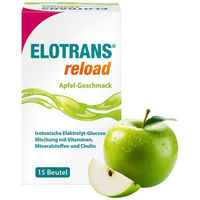 Produktbild von Elotrans Reload Elektrolyt-Pulver Apfel vegan glutenfrei laktosefrei 112 g