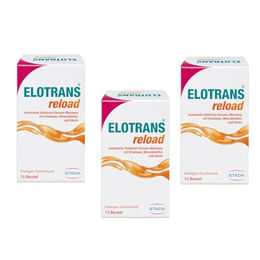 Elotrans Reload Isotonische Elektrolyt-Glucose-Mischung Pulver Orange Vegan Glutenfrei Laktosefrei 45 g – Bild 1 von 1