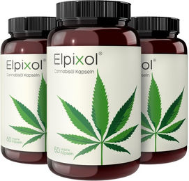 Elpixol Cannabisöl Kapseln vegan vegetarisch – Bild 1 von 4