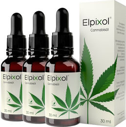 Elpixol Cannabisöl Tropfen vegan und vegetarisch – Bild 1 von 2