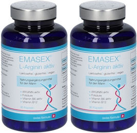 EMASEX L-Arginin aktiv Kapseln 180 Stück – Bild 1 von 1