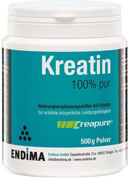 Endima Creapure Kreatin 100% Pur Pulver 500 g – Bild 1 von 1