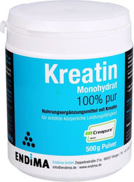 Endima Creapure Kreatin Monohydrat Pulver 500 g – Bild 1 von 1