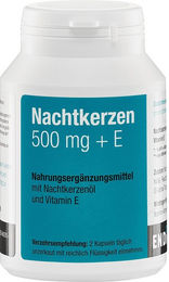 Endima Nachtkerzenöl mit Vitamin E Kapseln 500 mg – Bild 1 von 1