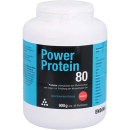 Endima Power Protein 80 Erdbeere Pulver 900 g – Bild 1 von 2
