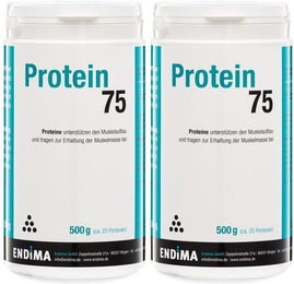 Endima Protein 75 Konzentrat Pulver Neutral 500 g – Bild 1 von 1