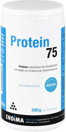 Endima Protein 75 Konzentrat Pulver Neutral 500 g – Bild 1 von 1