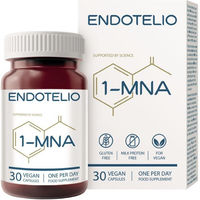 Produktbild von Endotelio 1-MNA Niacin Kapseln vegan glutenfrei ohne Zusatzstoffe 30 Stück
